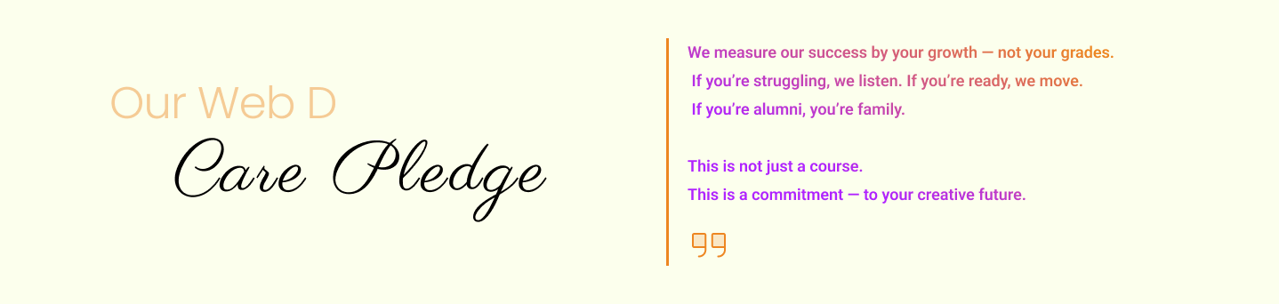 WebD Care Pledge